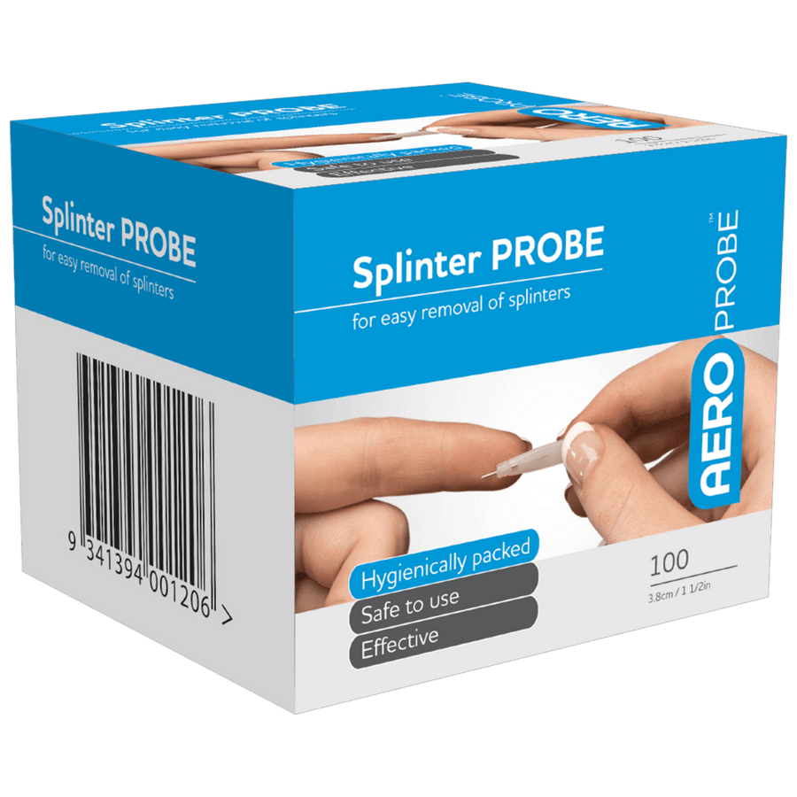 Safety Splinter AEROPROBE Splinter Probes 3.7cm - Box of 100 – eSafety Supplies