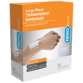 AEROPLAST Transparent Large Patch 7.5 x 5cm Box/10