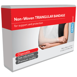 AEROBAND Non-Woven Triangular Bandage 96 x 96 x 137cm Bag/10