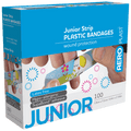 AEROPLAST Plastic Junior Strip 7.2 x 1.9cm Box/100