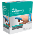 AEROSHIELD Small Nitrile Finger Cots Box/100