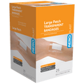 AEROPLAST Transparent Large Patch 7.5 x 5cm Box/25