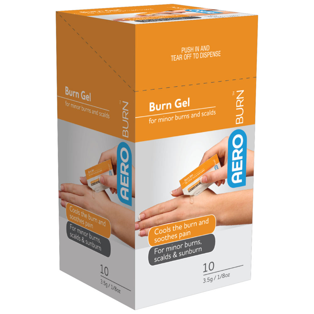 AEROBURN Burn Gel Sachet 3.5g Box/10