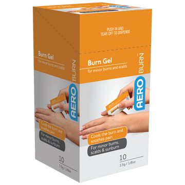 AEROBURN Burn Gel Sachet 3.5g Box/10