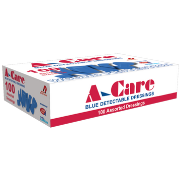 A-CARE Detectable Assorted Dressings Box/100