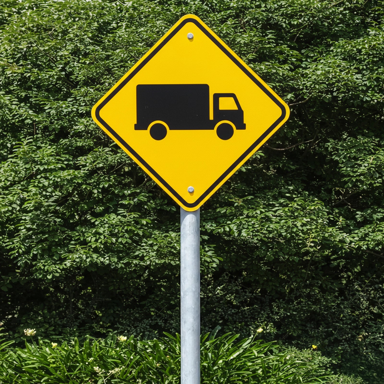 The 600 x 600mm dimensions provide a professional and compliant warning for local roads, private access ways, and smaller worksites where space may be limited.