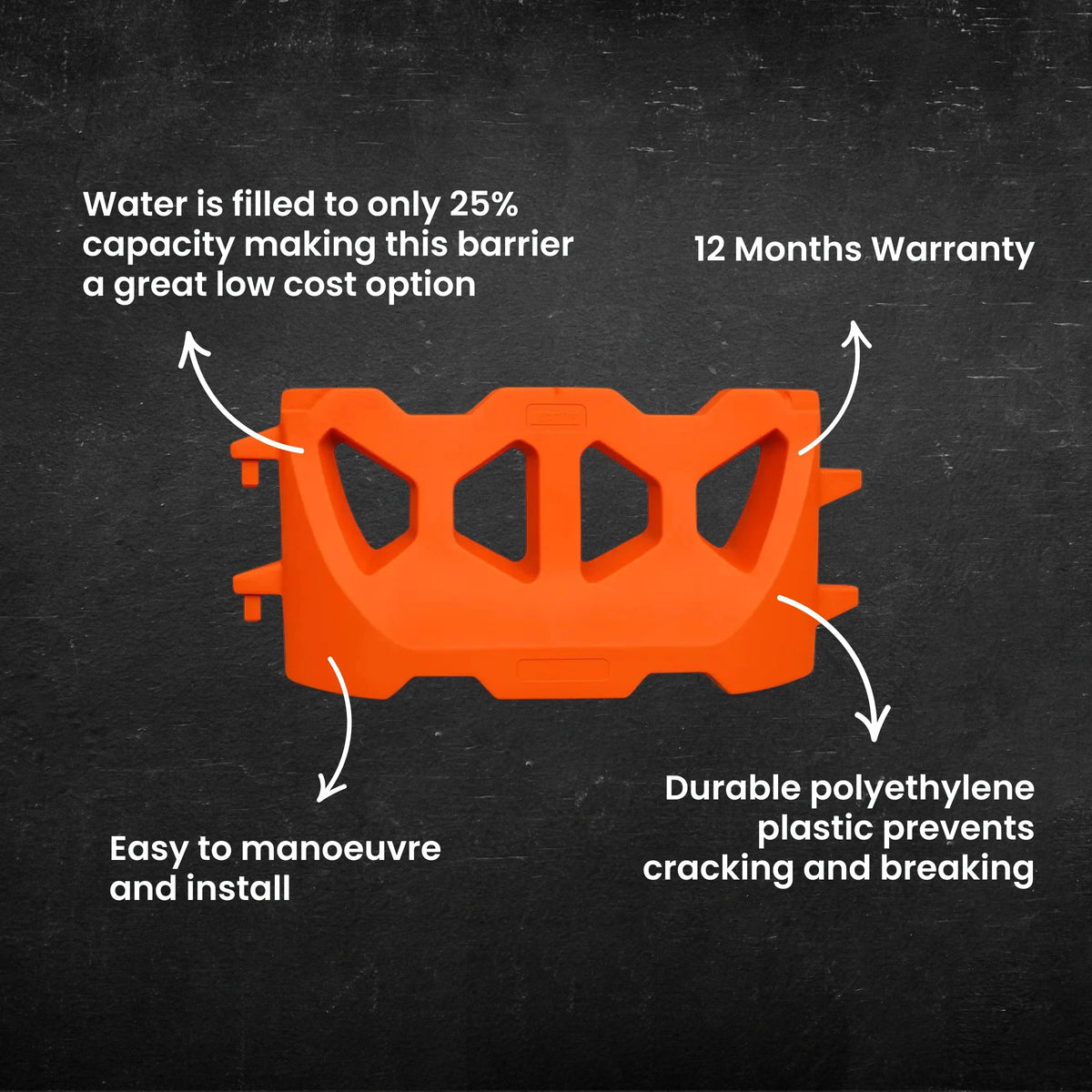 Water Filled Barrier - FORTEX