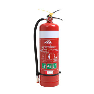 ABE Dry Chemical Powder Extinguisher W/ Wall Bracket - 4.5KG