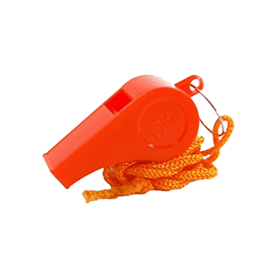 AEROSUPPLIES Yellow Plastic Whistle