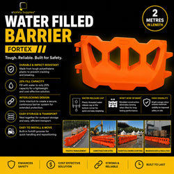 Water Filled Barrier - FORTEX - Water Filled Barriers