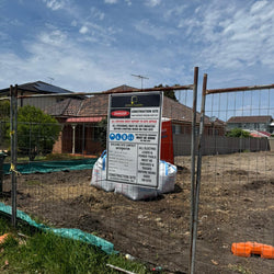 Construction Site Entry Sign - 900x600mm