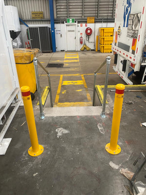 Surface Mount Bollard - 90mm - Surface Mount Bollards