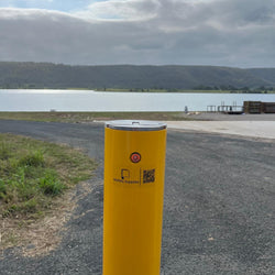 Inground Removable Bollard – 140mm Key Lock