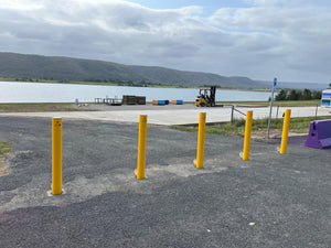 Inground Removable Bollard - 140mm Key Lock - Removable Bollards