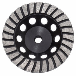 Austsaw - 125mm (5in) Diamond Cup Wheel Turbo Row - M14 Thread - Turbo Row