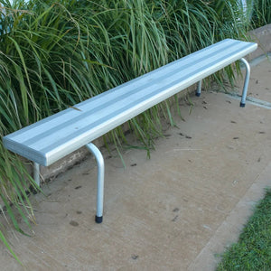 Free Standing Aluminium Stackable Bench Seat - Benches
