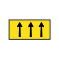 Boxed Edge Sign 3 Lane Status - Multiple Sizes 10.5 kg