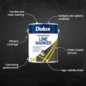 Dulux Concrete And Paving Line Marker - 4L - Line Marking & Spot Marking Paint