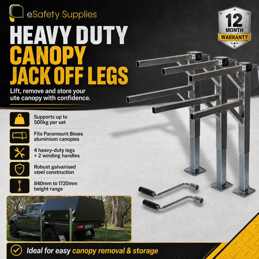 Canopy Jack Off Legs - Heavy Duty