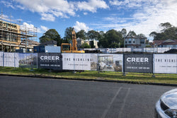 Premium Printed Banner Mesh - 1.6m x 50m Roll