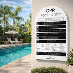 CPR Sign - Black | National Compliance