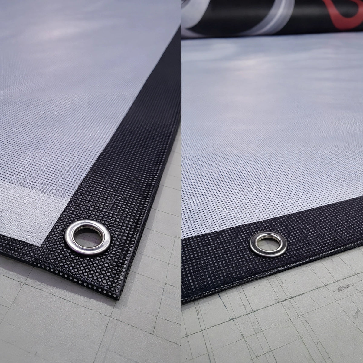 Premium Printed Banner Mesh - 1.6m x 50m Roll