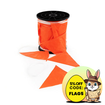 Bunting / Flagging 100m – Orange