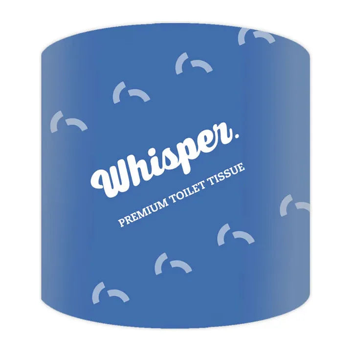 Whisper – Premium Toilet Tissue 2Ply 400 Sheets 48 Rolls/Ctn