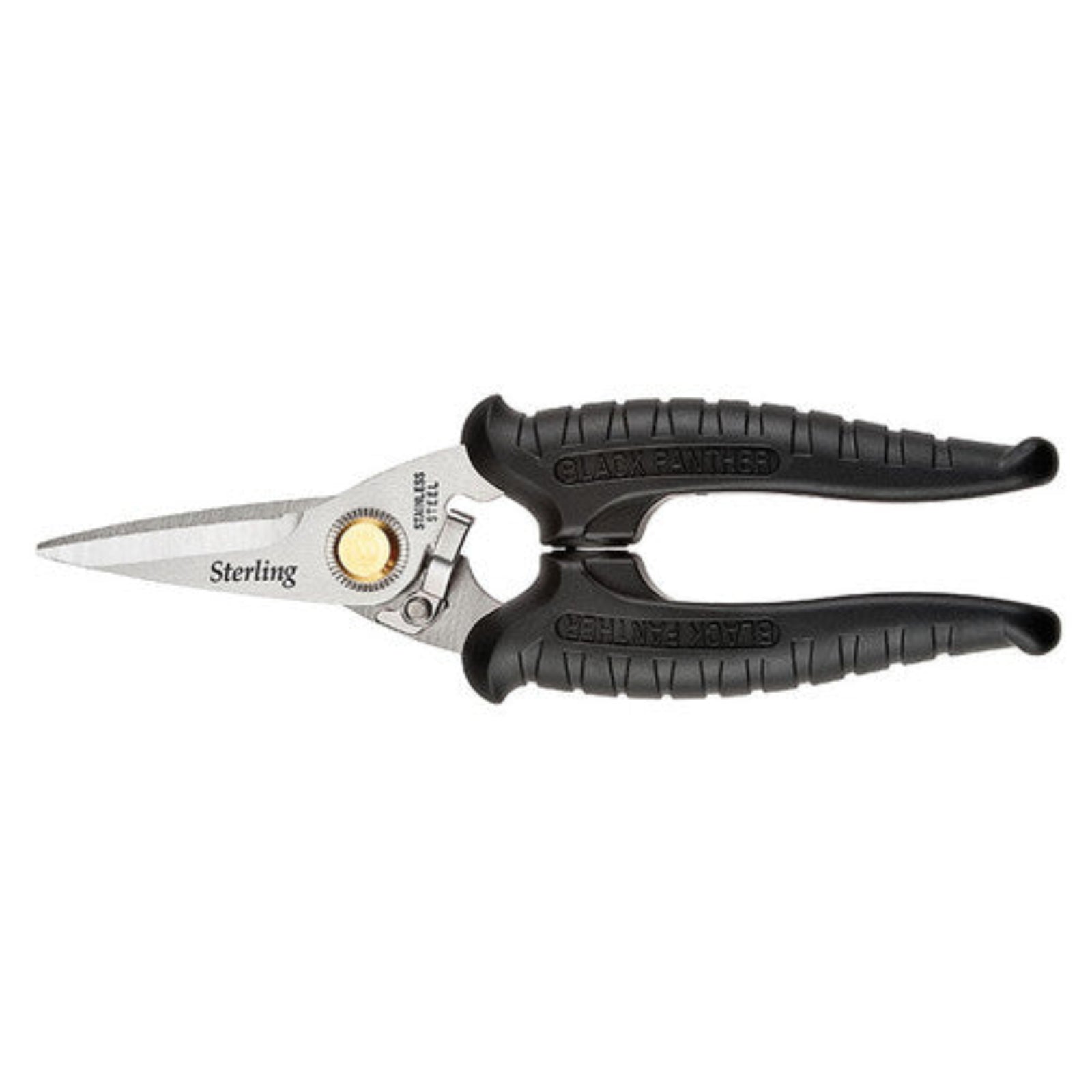 185mm Black Panther Industrial Snips: Round Points