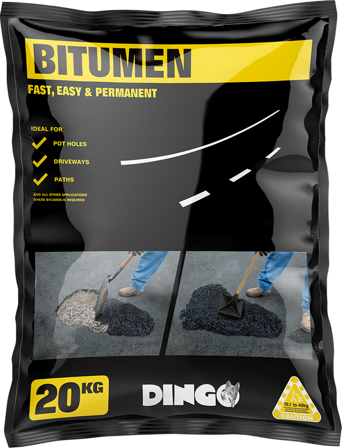Dingo Instant Bitumen Cold Mix Asphalt - 20kg