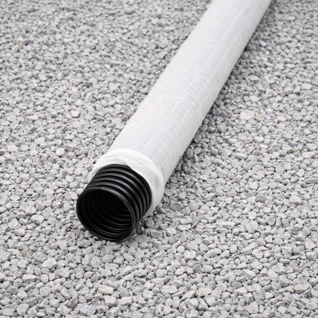 65mm x 50m Drainage Ag Pipe with Filter Sock