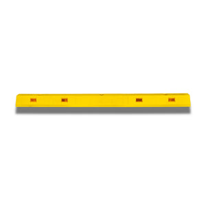 The REGAL Poly Wheel Stop - Yellow - rubber wheel stops