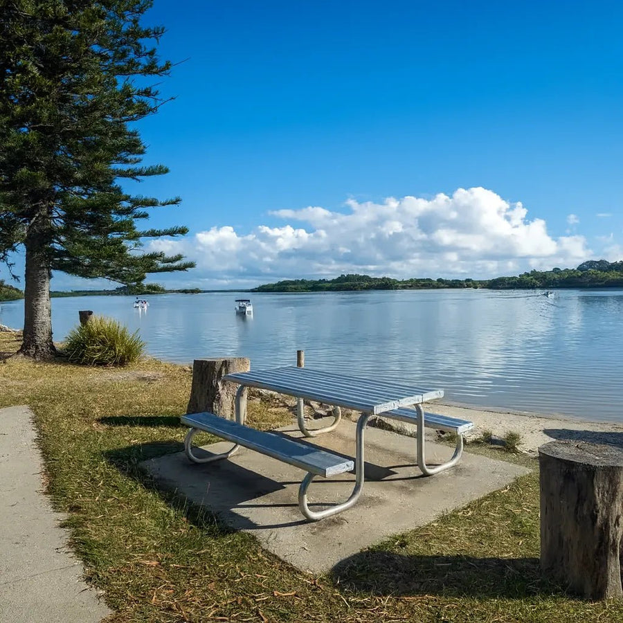 Aluminium Picnic Setting - Heavy Duty