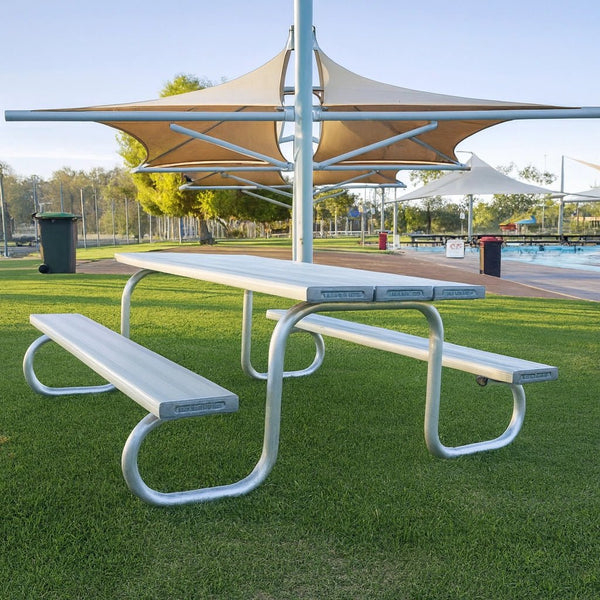 Aluminium Picnic Setting - Heavy Duty