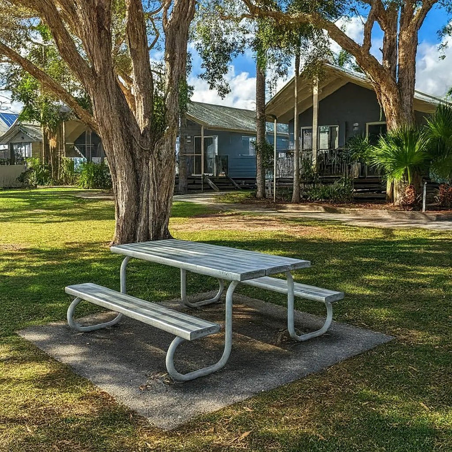 Aluminium Picnic Setting - Heavy Duty