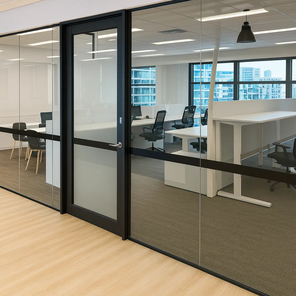 Safety Visual Glazing Strip - Black