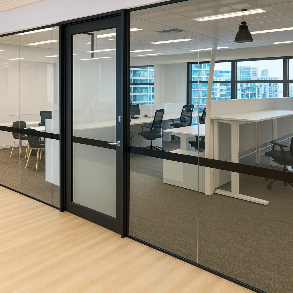 Safety Visual Glazing Strip - Black