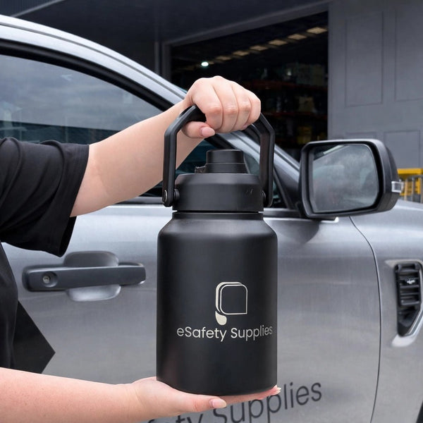 eSafety's Stainless Steel 2L Bottle