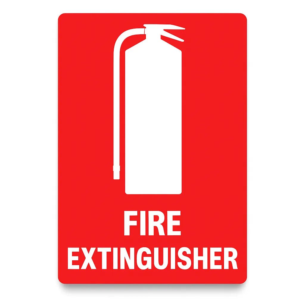 Fire Extinguisher Location Sign | Reflective