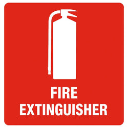 Fire Extinguisher Location Sign - Self Adhesive