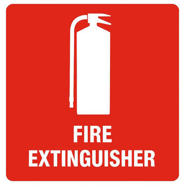 Fire Extinguisher Location Sign - Self Adhesive