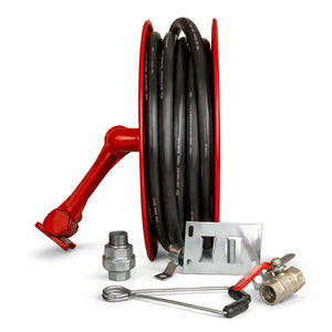Swing Arm Fire Hose Reel Kit - 475mm x 283mm x 555mm - Fire Hose Reels