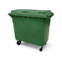 Green Wheelie Bin - 660L Capacity
