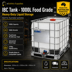 IBC Tank - 1000L - Food Grade