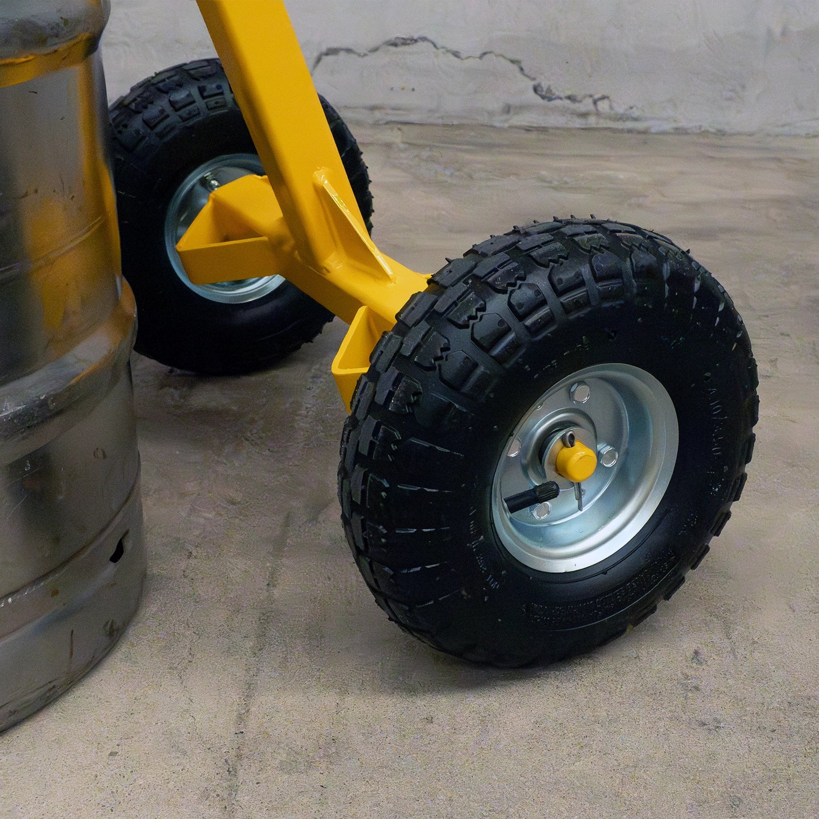The Keg Mate Trolley with Pneumatic Wheels