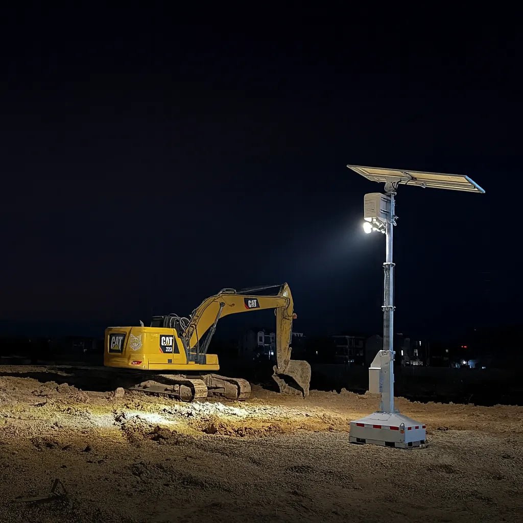 Relocable 200W Solar Relocatable Light Tower | eSafety Supplies – eSafety Supplies