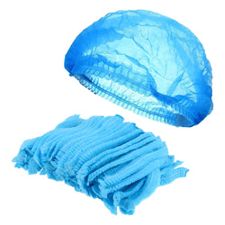 Disposable Berets Crimped 21” Blue - 1000pcs 5.25 kg