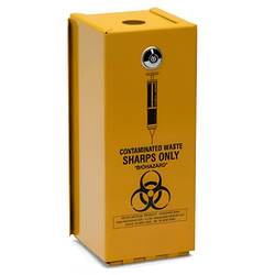 Yellow Armour Steel Security Safe - 2 Litre