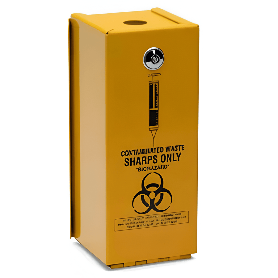 Yellow Armour Steel Security Safe - 2 Litre