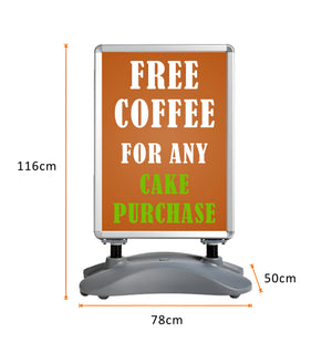 Outdoor Weatherproof A1 Poster Stand - Sign Frames